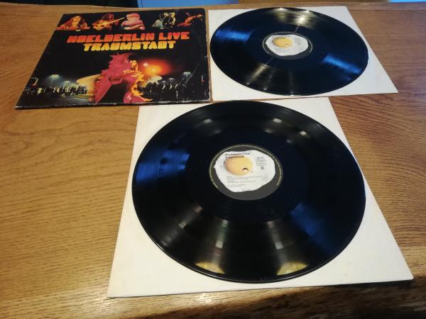 Hoelderlin Live Traumstart 1978 Spiegelei INT 180.602 Doppel LP Deutsche Pressung VG-/VG